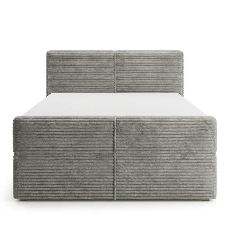 Sängpaket Kontinentalsäng Sorvin 160x200 cm med Lyftförvaring - Ljusgrå - Möbler - Sovrum - Sängar - Kontinentalsängar