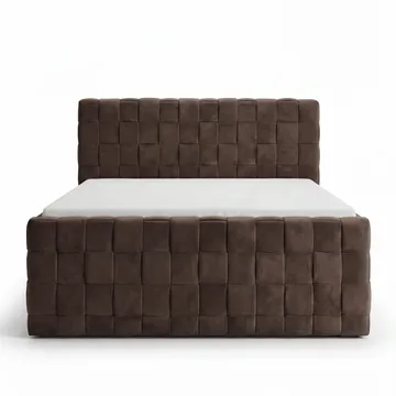 Sängpaket Kontinentalsäng Tyrosen 160x200 cm med Lådförvaring - mörk espresso - Möbler - Sovrum - Sängar - Kontinentalsängar