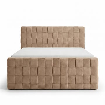 Sängpaket Kontinentalsäng Tyrosen 180x200 cm med Lådförvaring - kamel - Möbler - Sovrum - Sängar - Kontinentalsängar