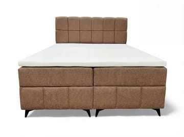 Sängpaket Kontinentalsäng Vyrosen 140x200 cm med Lyftförvaring - beige - Möbler - Sovrum - Sängar - Kontinentalsängar