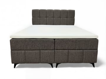 Sängpaket Kontinentalsäng Vyrosen 160x200 cm med Lyftförvaring - grå - Möbler - Sovrum - Sängar - Kontinentalsängar