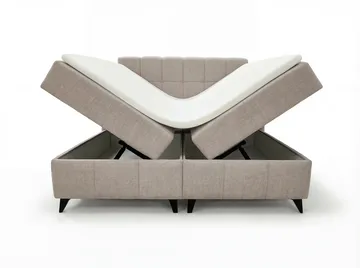 Sängpaket Kontinentalsäng Vyrosen 180x200 cm med Lyftförvaring - krämbeige - Möbler - Sovrum - Sängar - Kontinentalsängar