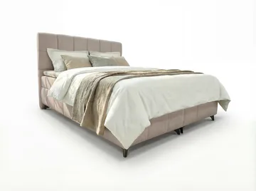 Sängpaket Kontinentalsäng Vyrosen 180x200 cm med Lyftförvaring - krämbeige - Möbler - Sovrum - Sängar - Kontinentalsängar