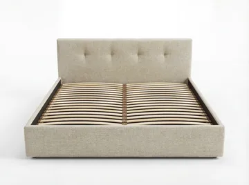 Sängram Deylinor 140x200 cm med Lyftförvaring - beige - Möbler - Sovrum - Sängar - Sängar med förvaring