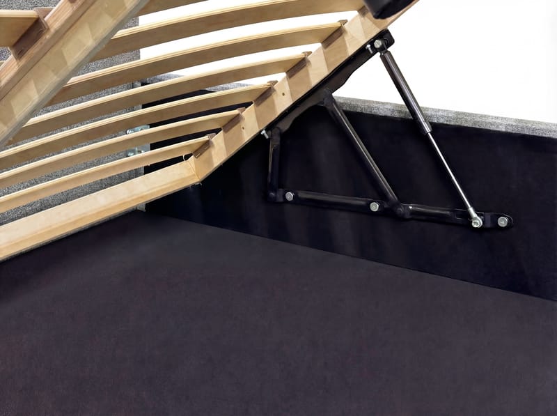 Sängram Deylinor 180x200 cm med Lyftförvaring - grå - Möbler - Sovrum - Sängar - Sängar med förvaring