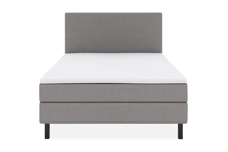 Select No 1 Komplett Sängpaket 140x200, Ljusgrå/Svart