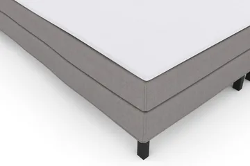 Select No 1 Komplett Sängpaket 210x210 - Ljusgrå/Svart - Möbler - Sovrum - Sängar - Komplett Sängpaket