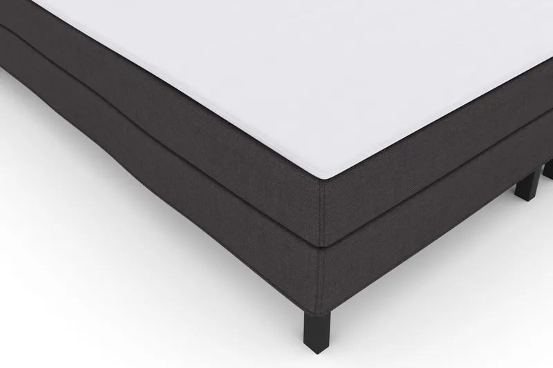 Select No 1 Komplett Sängpaket 210x210 - Mörkgrå/Svart - Möbler - Sovrum - Sängar - Komplett Sängpaket