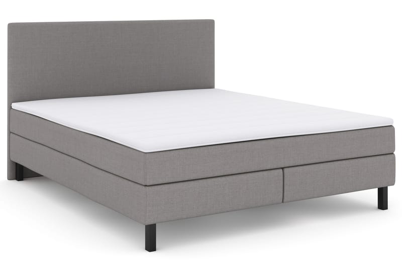 Select No 2 Komplett Sängpaket 180x200 - Ljusgrå/Svart - Möbler - Sovrum - Sängar - Komplett Sängpaket