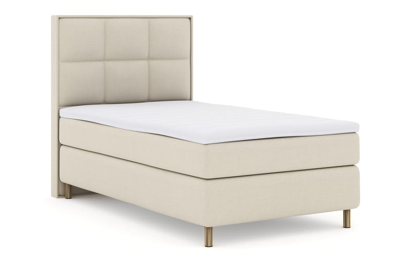 Select No 3 Komplett Sängpaket 120x200 Fast - Beige/Koppar - Möbler - Sovrum - Sängar - Komplett Sängpaket