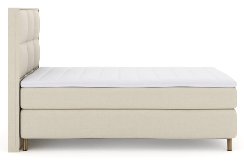 Select No 3 Komplett Sängpaket 120x200 Fast - Beige/Koppar - Möbler - Sovrum - Sängar - Komplett Sängpaket