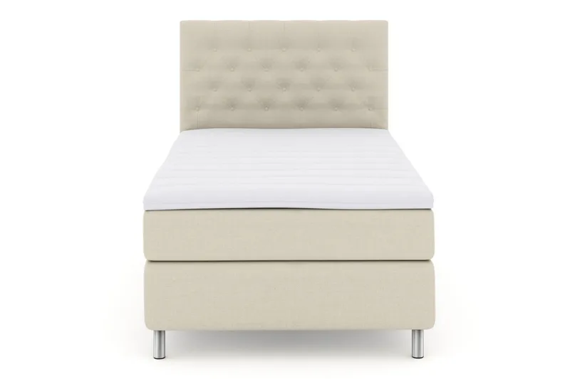 Select No 3 Komplett Sängpaket 120x200 Medium - Beige/Metall - Möbler - Sovrum - Sängar - Komplett Sängpaket
