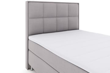 Select No 3 Komplett Sängpaket 140x200 Fast - Ljusgrå/Metall - Möbler - Sovrum - Sängar - Komplett Sängpaket