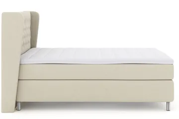 Select No 3 Komplett Sängpaket 140x200 Fast/Medium - Beige/Metall - Möbler - Sovrum - Sängar - Komplett Sängpaket