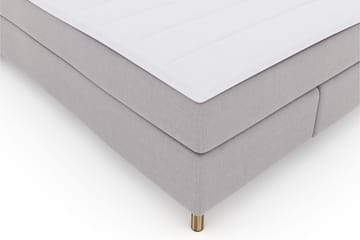 Select No 3 Komplett Sängpaket 140x200 Fast/Medium - Ljusgrå/Koppar - Möbler - Sovrum - Sängar - Komplett Sängpaket
