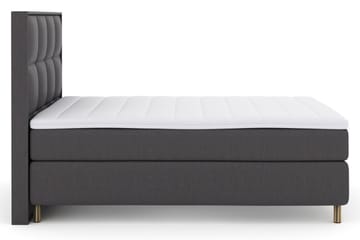 Select No 3 Komplett Sängpaket 140x200 Fast/Medium - Mörkgrå/Koppar - Möbler - Sovrum - Sängar - Komplett Sängpaket