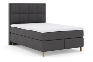 Select No 3 Komplett Sängpaket 140x200 Fast/Medium - Mörkgrå/Koppar - Möbler - Sovrum - Sängar - Komplett Sängpaket