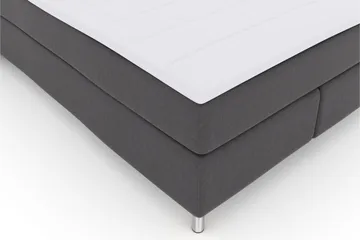 Select No 3 Komplett Sängpaket 140x200 Fast/Medium - Mörkgrå/Metall - Möbler - Sovrum - Sängar - Komplett Sängpaket