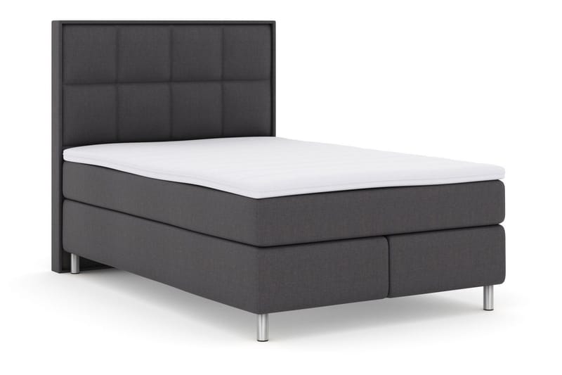 Select No 3 Komplett Sängpaket 140x200 Fast/Medium - Mörkgrå/Metall - Möbler - Sovrum - Sängar - Komplett Sängpaket