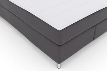 Select No 3 Komplett Sängpaket 140x200 Fast/Medium - Mörkgrå/Metall - Möbler - Sovrum - Sängar - Komplett Sängpaket