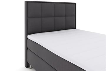 Select No 3 Komplett Sängpaket 140x200 Fast/Medium - Mörkgrå/Metall - Möbler - Sovrum - Sängar - Komplett Sängpaket