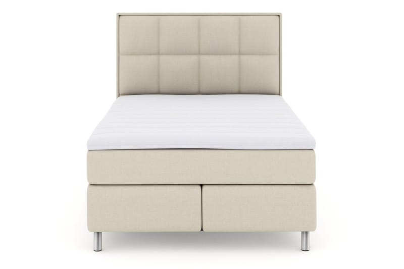 Select No 3 Komplett Sängpaket 160x200 Fast, Beige/Metall