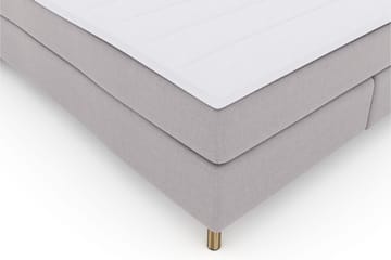 Select No 3 Komplett Sängpaket 160x200 Fast/Medium - Ljusgrå/Koppar - Möbler - Sovrum - Sängar - Komplett Sängpaket