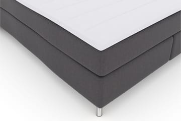 Select No 3 Komplett Sängpaket 160x200 Fast/Medium - Mörkgrå/Metall - Möbler - Sovrum - Sängar - Komplett Sängpaket