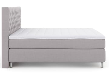 Select No 3 Komplett Sängpaket 180x200 Medium - Ljusgrå/Metall - Möbler - Sovrum - Sängar - Komplett Sängpaket