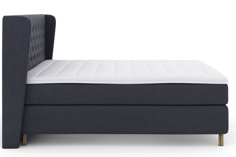 Select No 3 Komplett Sängpaket 210x210 Fast - Blå/Koppar - Möbler - Sovrum - Sängar - Komplett Sängpaket