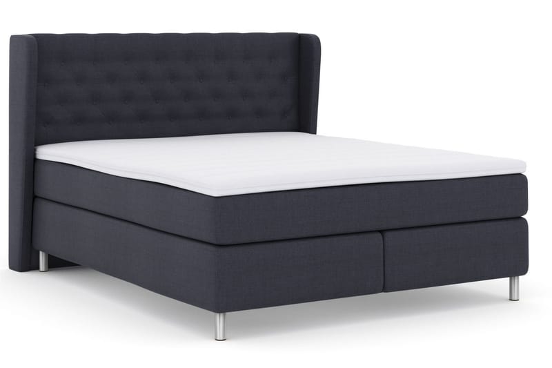 Select No 3 Komplett Sängpaket 210x210 Fast - Blå/Metall - Möbler - Sovrum - Sängar - Komplett Sängpaket