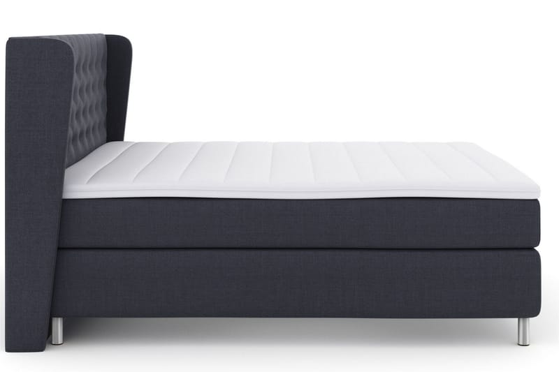 Select No 3 Komplett Sängpaket 210x210 Fast - Blå/Metall - Möbler - Sovrum - Sängar - Komplett Sängpaket