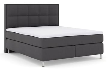 Select No 3 Komplett Sängpaket 210x210 Fast - Mörkgrå/Metall - Möbler - Sovrum - Sängar - Komplett Sängpaket