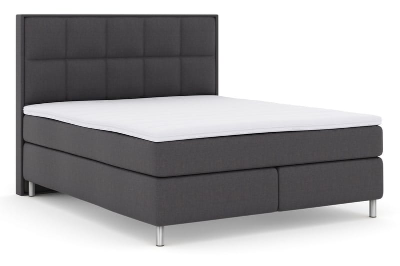 Select No 3 Komplett Sängpaket 210x210 Fast - Mörkgrå/Metall - Möbler - Sovrum - Sängar - Komplett Sängpaket