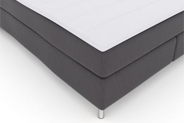 Select No 3 Komplett Sängpaket 210x210 Fast - Mörkgrå/Metall - Möbler - Sovrum - Sängar - Komplett Sängpaket