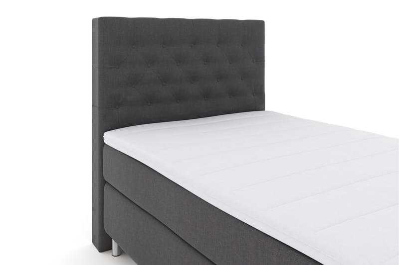 Select No 3 Kontinentalsäng 120x200 Fast - Mörkgrå/Metall - Möbler - Sovrum - Sängar - Kontinentalsängar