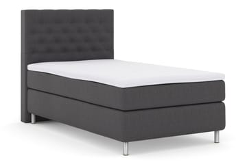 Select No 3 Kontinentalsäng 120x200 Fast - Mörkgrå/Metall - Möbler - Sovrum - Sängar - Kontinentalsängar