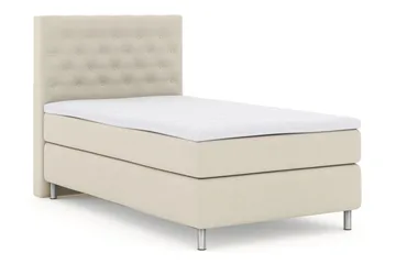 Select No 3 Kontinentalsäng 120x200 Medium - Beige/Metall - Möbler - Sovrum - Sängar - Kontinentalsängar