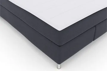 Select No 3 Kontinentalsäng 140x200 Fast - Blå/Metall - Möbler - Sovrum - Sängar - Kontinentalsängar
