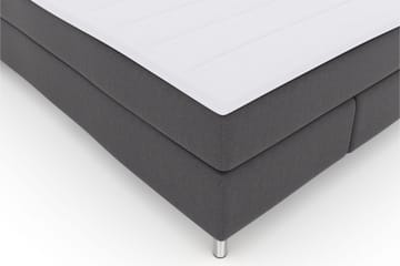 Select No 3 Kontinentalsäng 140x200 Fast - Mörkgrå/Metall - Möbler - Sovrum - Sängar - Kontinentalsängar