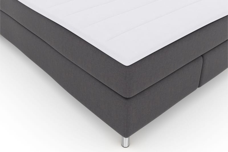 Select No 3 Kontinentalsäng 140x200 Fast - Mörkgrå/Metall - Möbler - Sovrum - Sängar - Kontinentalsängar
