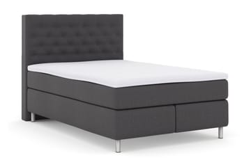Select No 3 Kontinentalsäng 140x200 Fast - Mörkgrå/Metall - Möbler - Sovrum - Sängar - Kontinentalsängar