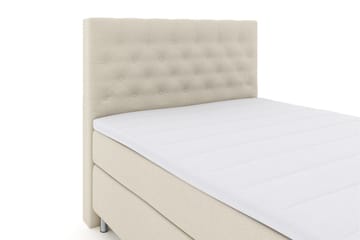 Select No 3 Kontinentalsäng 140x200 Medium - Beige/Metall - Möbler - Sovrum - Sängar - Kontinentalsängar