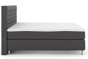 Select No 3 Kontinentalsäng 180x200 Fast - Mörkgrå/Metall - Möbler - Sovrum - Sängar - Kontinentalsängar