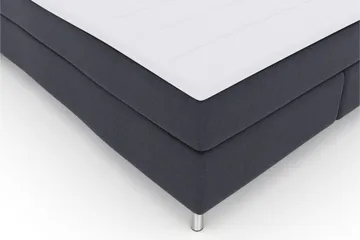 Select No 3 Kontinentalsäng 210x210 Medium - Blå/Metall - Möbler - Sovrum - Sängar - Kontinentalsängar