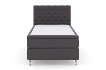 Select No 4 Komplett Sängpaket 120x200 Fast - Mörkgrå/Silver - Möbler - Sovrum - Sängar - Komplett Sängpaket