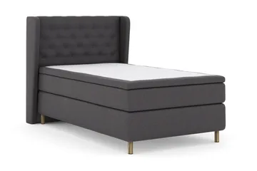 Select No 4 Komplett Sängpaket 120x200 Medium - Mörkgrå/Koppar - Möbler - Sovrum - Sängar - Komplett Sängpaket