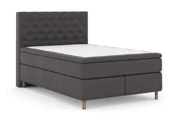 Select No 4 Komplett Sängpaket 140x200 Fast - Mörkgrå/Koppar - Möbler - Sovrum - Sängar - Komplett Sängpaket