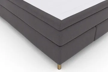 Select No 4 Komplett Sängpaket 140x200 Fast - Mörkgrå/Koppar - Möbler - Sovrum - Sängar - Komplett Sängpaket