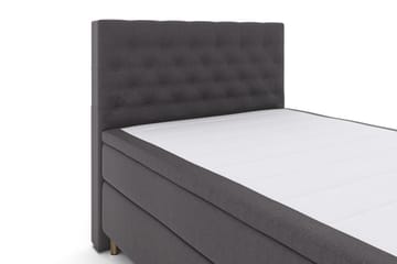 Select No 4 Komplett Sängpaket 140x200 Fast - Mörkgrå/Koppar - Möbler - Sovrum - Sängar - Komplett Sängpaket